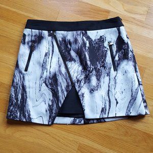 Zara Marble Graphic Skirt Size Medium